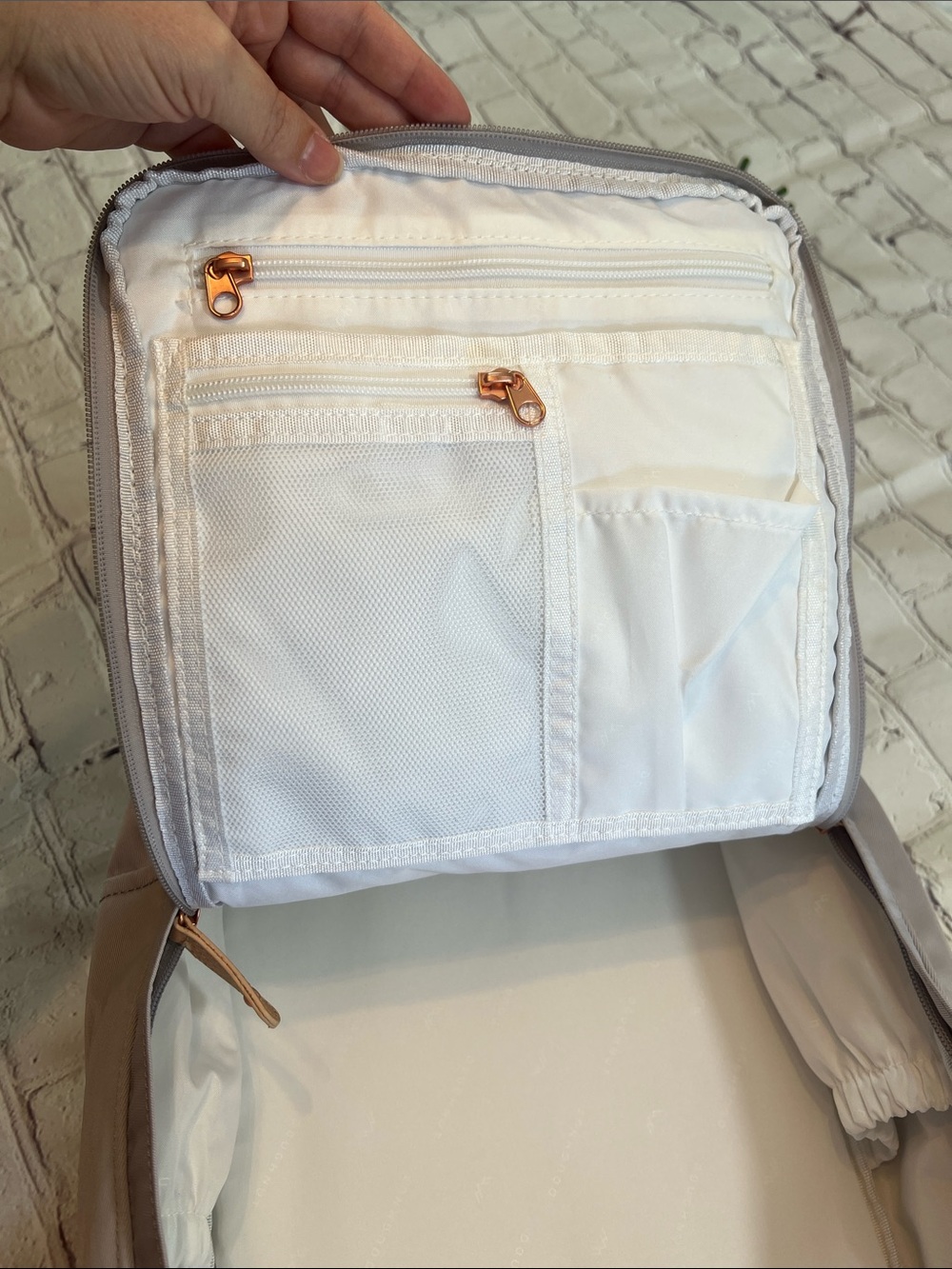 NWOT doughnut Greyish Purple Backpack - Picture 5 of 10